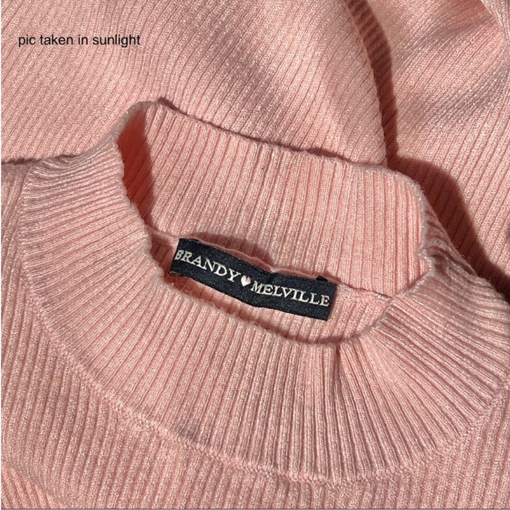 Brandy Melville Brett Turtleneck Top - Picture 10 of 12